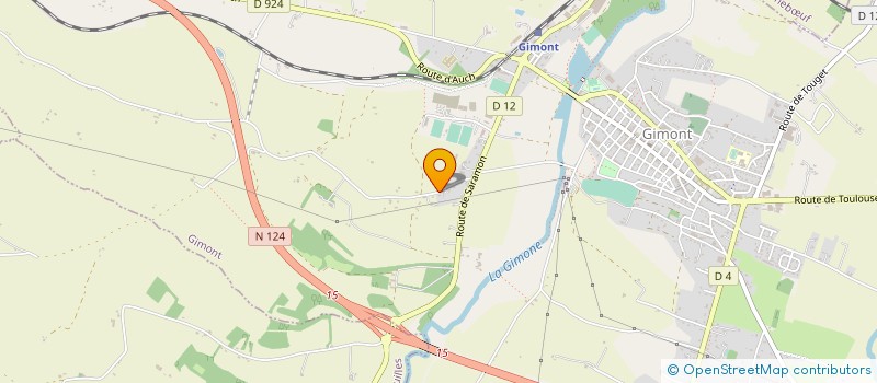 localisation de l'entreprise MONSIEUR ALEXANDRE DOUTRE  GIMONT