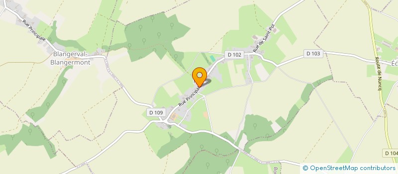 localisation de l'entreprise MONSIEUR ALEXANDRE DRIQUE  REBREUVE-SUR-CANCHE