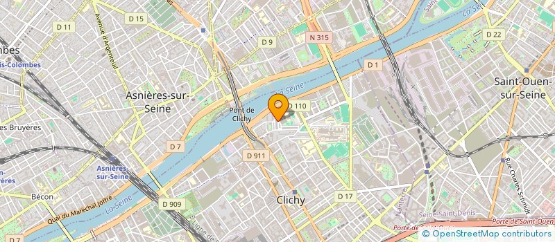 localisation de l'entreprise MONSIEUR ALEXANDRE DROUIN à CLICHY