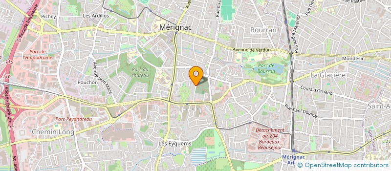 localisation de l'entreprise MONSIEUR ALEXANDRE DRUELLE  MERIGNAC