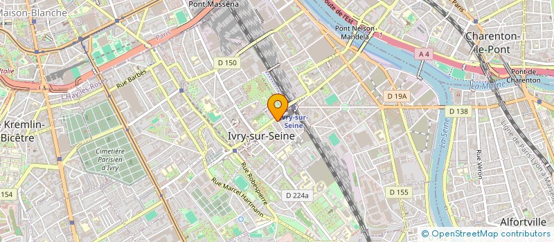 localisation de l'entreprise MONSIEUR ALEXANDRE DRUESNE  IVRY-SUR-SEINE