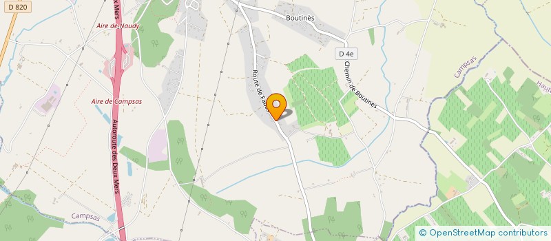 localisation de l'entreprise MONSIEUR ALEXANDRE DUBERNET DE GARROS  CAMPSAS