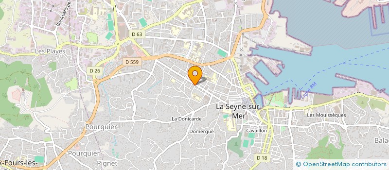 localisation de l'entreprise MONSIEUR ALEXANDRE DUBOIS à LA SEYNE-SUR-MER