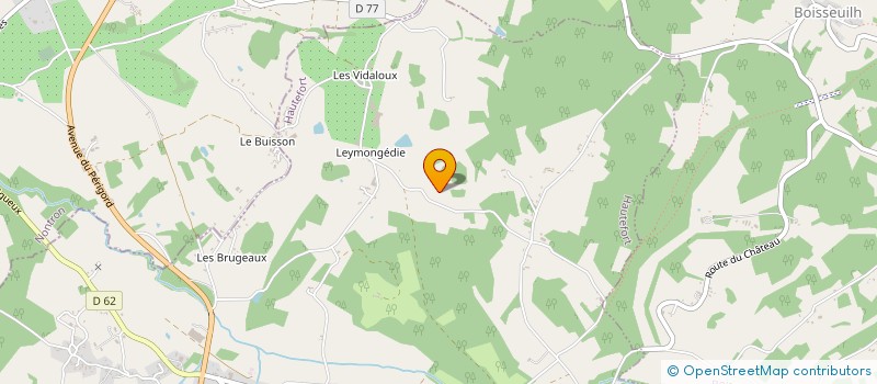 localisation de l'entreprise MONSIEUR ALEXANDRE DUBREUIL  TOURTOIRAC