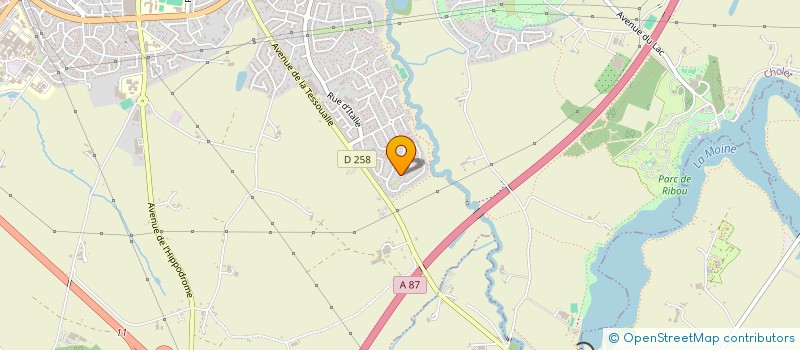 localisation de l'entreprise MONSIEUR ALEXANDRE DUBREUIL  CHOLET