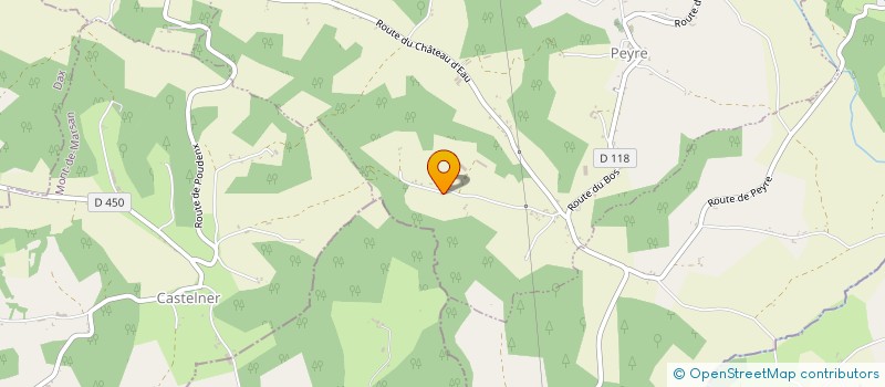 localisation de l'entreprise MONSIEUR ALEXANDRE DUBROCA  PEYRE