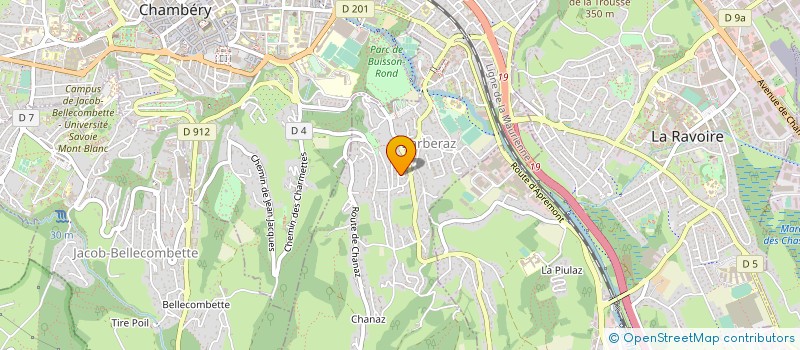 localisation de l'entreprise MONSIEUR ALEXANDRE DUC  JACOB-BELLECOMBETTE