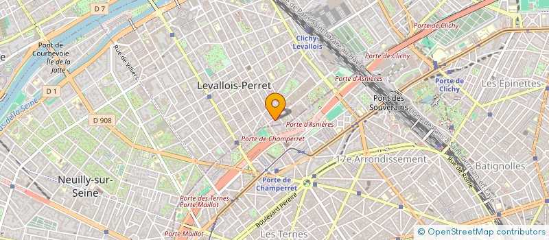 localisation de l'entreprise MONSIEUR ALEXANDRE DUCATTE à LEVALLOIS-PERRET