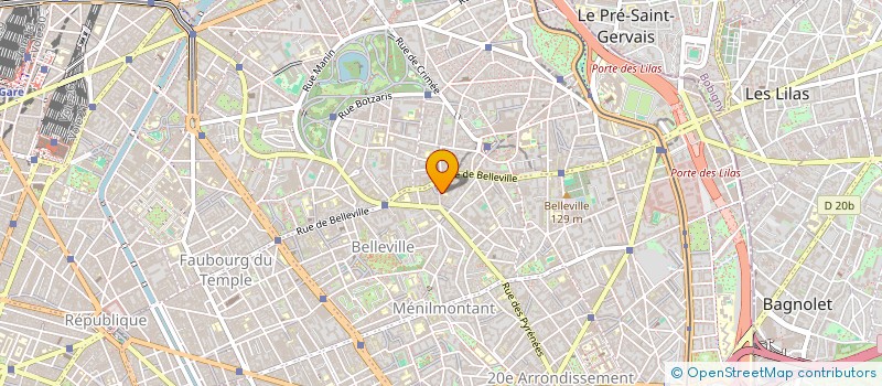 localisation de l'entreprise MONSIEUR ALEXANDRE DUCLOS  PARIS