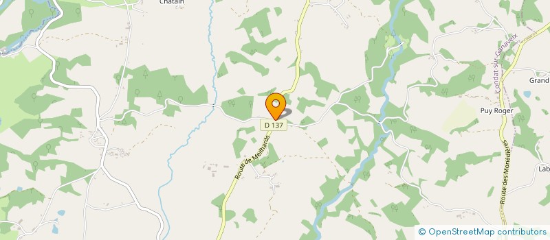 localisation de l'entreprise MONSIEUR ALEXANDRE DUCLOUX  EYBURIE