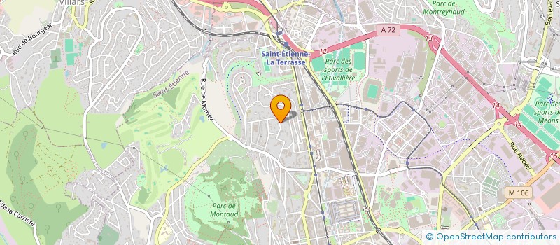 localisation de l'entreprise MONSIEUR ALEXANDRE DUCREUX  SAINT-ETIENNE