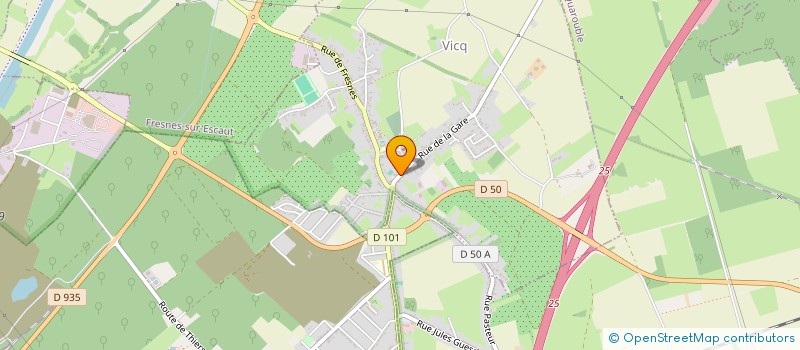 localisation de l'entreprise MONSIEUR ALEXANDRE DUCROCQ  VICQ