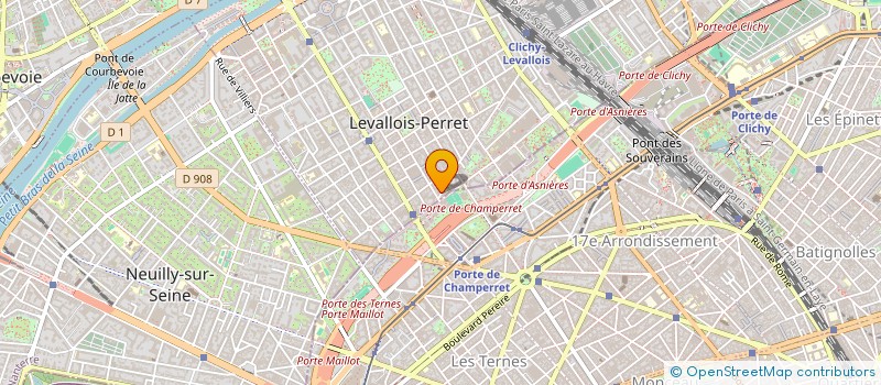 localisation de l'entreprise MONSIEUR ALEXANDRE DUCROS à LEVALLOIS-PERRET