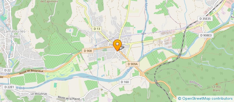 localisation de l'entreprise MONSIEUR ALEXANDRE DUCROT  HEREPIAN