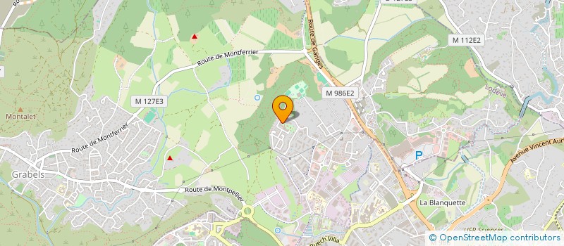 localisation de l'entreprise MONSIEUR ALEXANDRE DUDOGNON  GRABELS