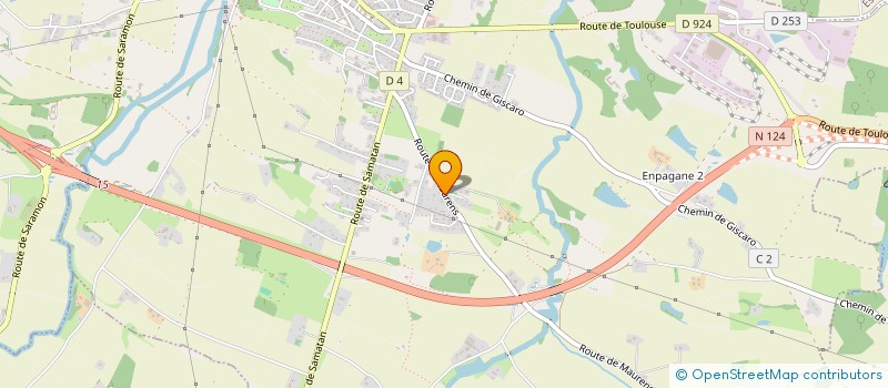 localisation de l'entreprise MONSIEUR ALEXANDRE DUFFAUT  GIMONT