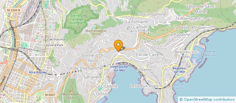 localisation de l'entreprise MONSIEUR ALEXANDRE DUFOUR à VILLEFRANCHE-SUR-MER