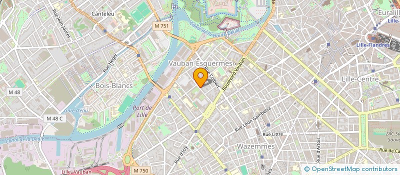 localisation de l'entreprise MONSIEUR ALEXANDRE DUFOUR à LILLE