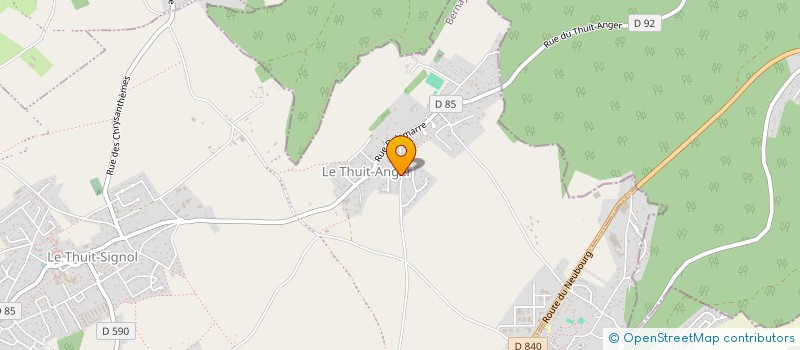 localisation de l'entreprise MONSIEUR ALEXANDRE DUGARD à LE THUIT DE L'OISON