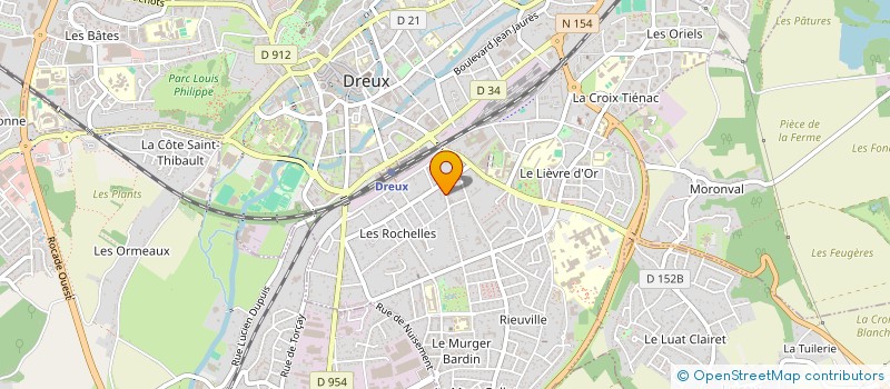 localisation de l'entreprise MONSIEUR ALEXANDRE DUHAIL à DREUX