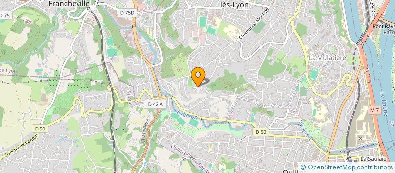 localisation de l'entreprise MONSIEUR ALEXANDRE DUMEZ à SAINTE-FOY-LES-LYON