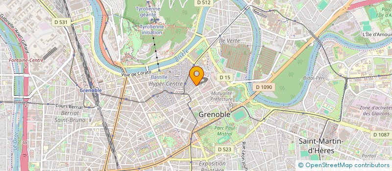 localisation de l'entreprise MONSIEUR ALEXANDRE DUPARC à GRENOBLE