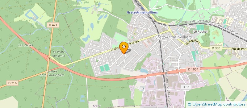 localisation de l'entreprise MONSIEUR ALEXANDRE DUPAS  GRETZ-ARMAINVILLIERS