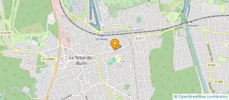 localisation de l'entreprise MONSIEUR ALEXANDRE DUPHIL  LA TESTE-DE-BUCH