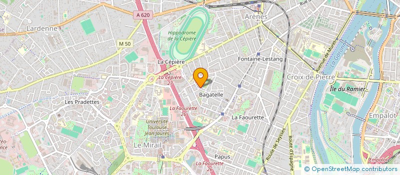 localisation de l'entreprise MONSIEUR ALEXANDRE DUPONT  TOULOUSE