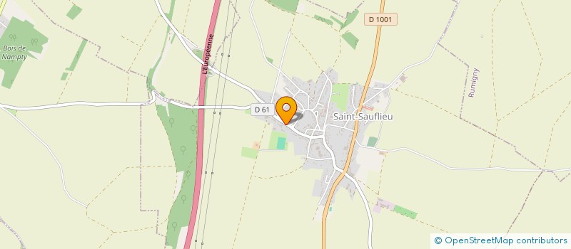 localisation de l'entreprise MONSIEUR ALEXANDRE DUPUIS à SAINT-SAUFLIEU