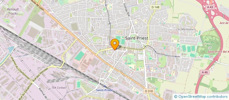 localisation de l'entreprise MONSIEUR ALEXANDRE DUPUY à SOUCIEU-EN-JARREST