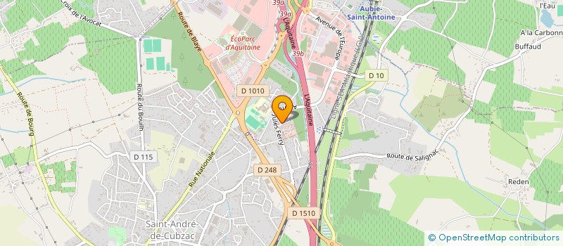 localisation de l'entreprise MONSIEUR ALEXANDRE DUPUY  SAINT-ANDRE-DE-CUBZAC
