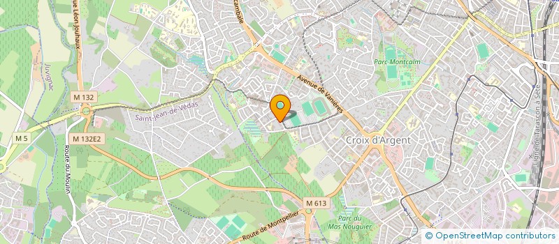 localisation de l'entreprise MONSIEUR ALEXANDRE DURAN à MONTPELLIER