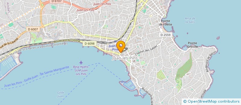 localisation de l'entreprise MONSIEUR ALEXANDRE DURAND à ANTIBES
