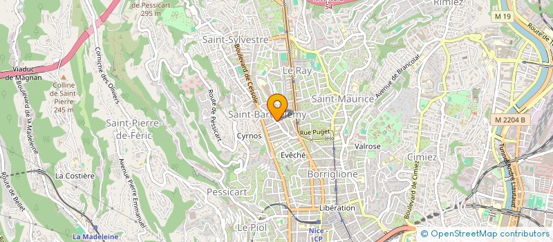 localisation de l'entreprise MONSIEUR ALEXANDRE DURAND à NICE