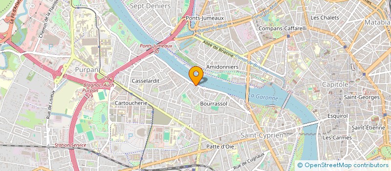 localisation de l'entreprise MONSIEUR ALEXANDRE DURAND à TOULOUSE