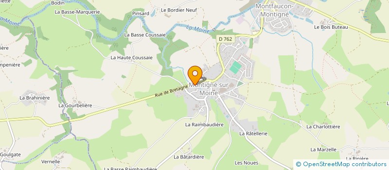 localisation de l'entreprise MONSIEUR ALEXANDRE DURAND à SEVREMOINE