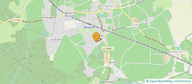 localisation de l'entreprise MONSIEUR ALEXANDRE DUROUSSEAU à MARGAUX-CANTENAC