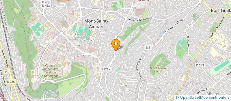 localisation de l'entreprise MONSIEUR ALEXANDRE DUTOT  MONT-SAINT-AIGNAN