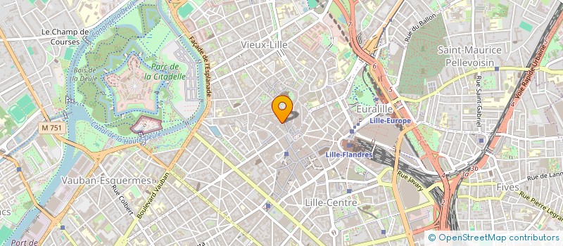localisation de l'entreprise MONSIEUR ALEXANDRE DUVAL à LILLE
