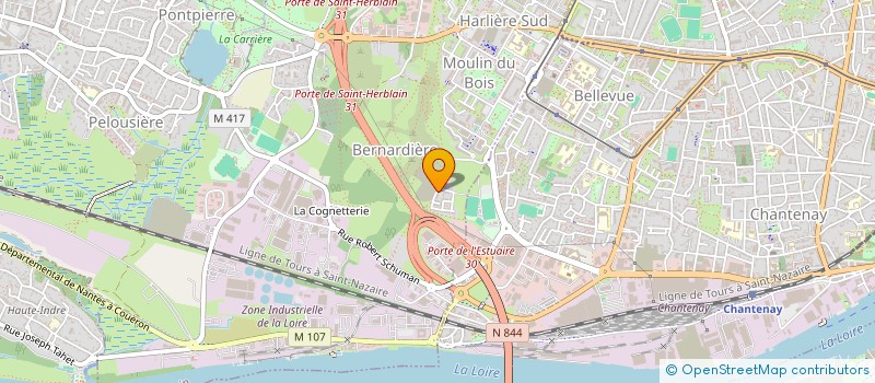 localisation de l'entreprise MONSIEUR ALEXANDRE DUVAL  SAINT-HERBLAIN