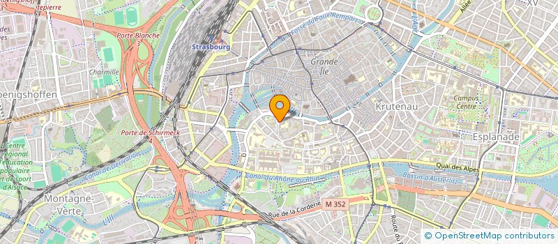 localisation de l'entreprise MONSIEUR ALEXANDRE EBERHARDT à STRASBOURG