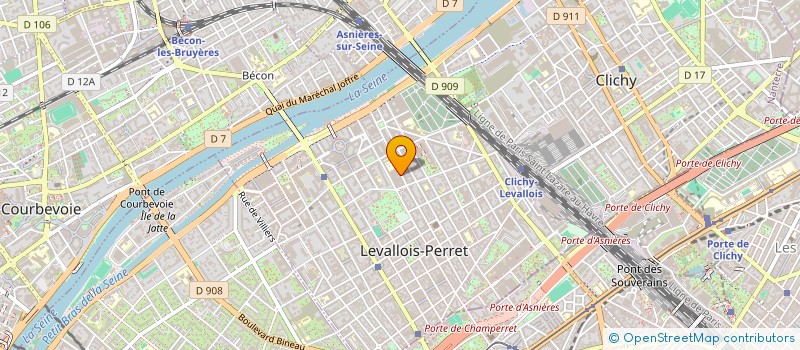 localisation de l'entreprise MONSIEUR ALEXANDRE ECLAPIER à LEVALLOIS-PERRET