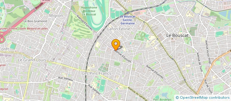 localisation de l'entreprise MONSIEUR ALEXANDRE ECORMIER à LE BOUSCAT