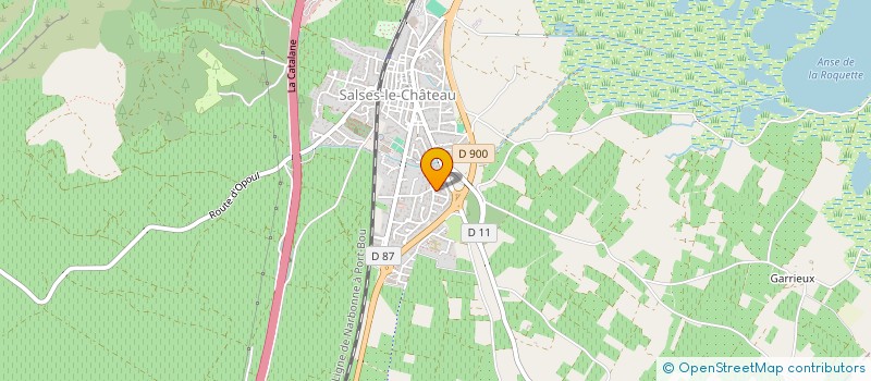 localisation de l'entreprise MONSIEUR ALEXANDRE EGIDO  SALSES-LE-CHATEAU