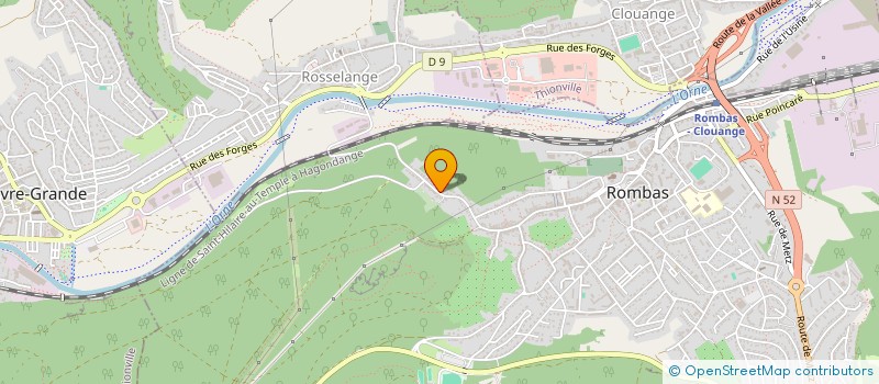 localisation de l'entreprise MONSIEUR ALEXANDRE EICHER à ROMBAS