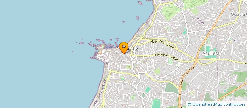 localisation de l'entreprise MONSIEUR ALEXANDRE EL-HABOUZ à BIARRITZ