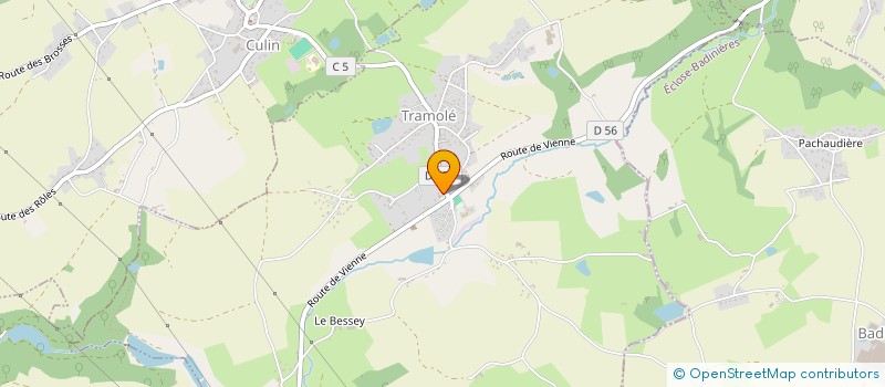 localisation de l'entreprise MONSIEUR ALEXANDRE ELIE  TRAMOLE