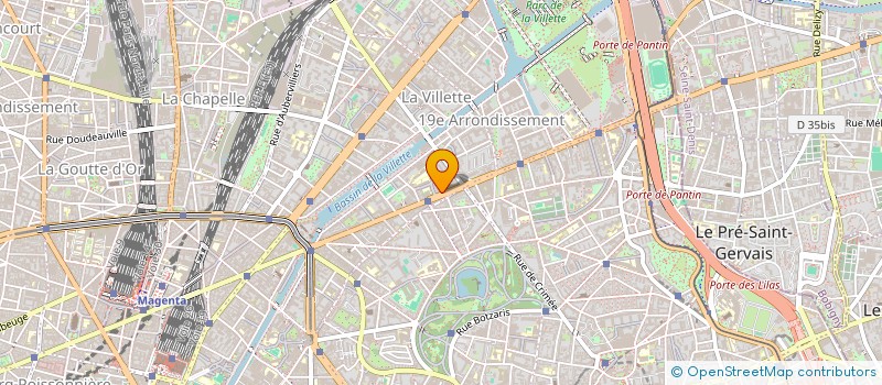 localisation de l'entreprise MONSIEUR ALEXANDRE ELKRIEF  PARIS