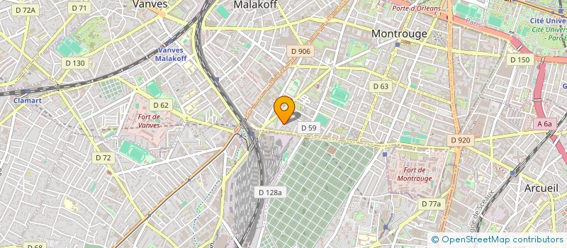 localisation de l'entreprise MONSIEUR ALEXANDRE ELTCHANINOFF  MONTROUGE